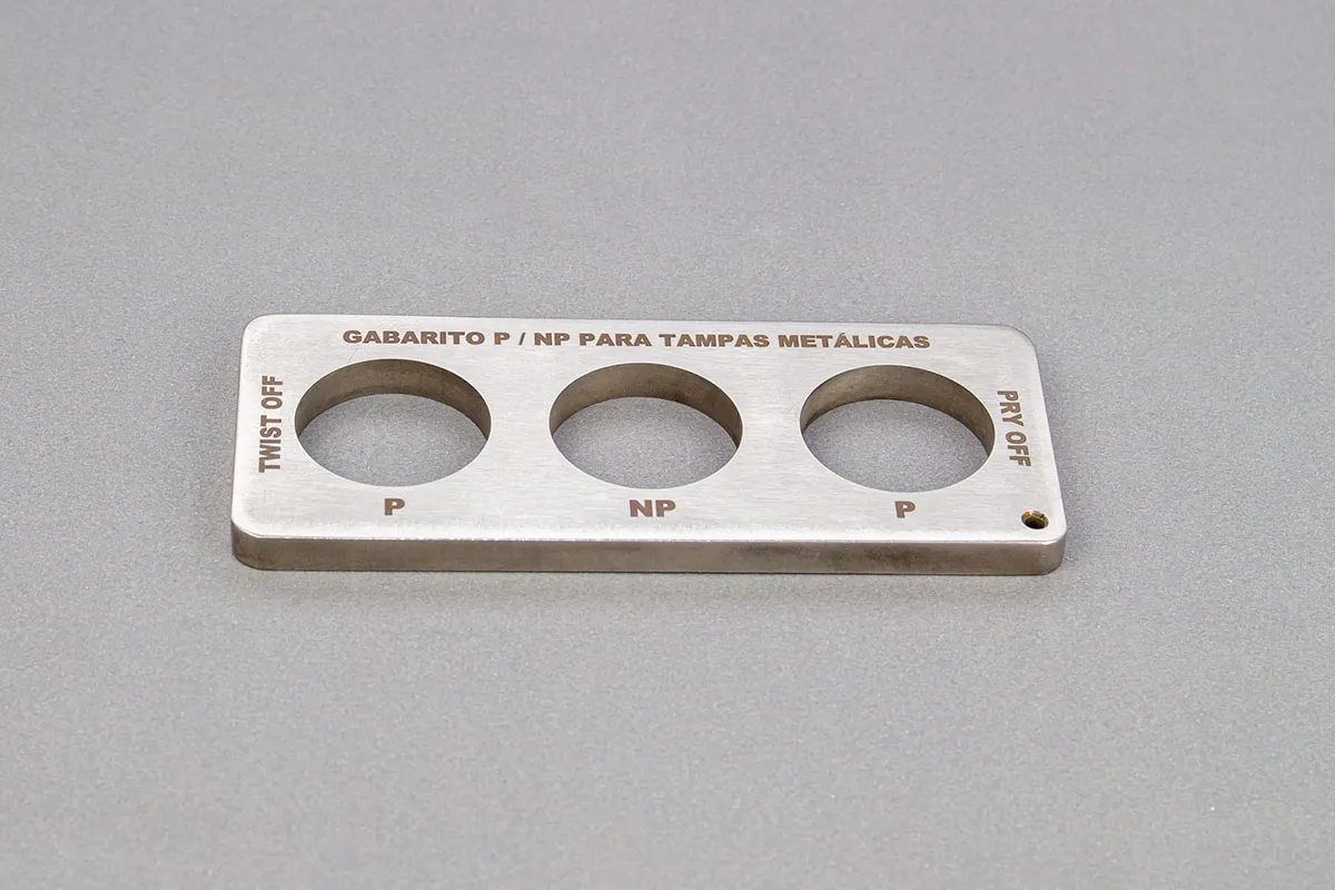 14- GABARITO PASSA NP PARA TAMPAS METÁLICAS TWIST-OFF